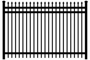 Classic Spear Point Ornamental Steel Fence